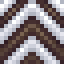 Brown on White Chevron icon