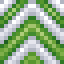 Chartreuse on White Chevron icon