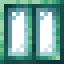 Cyan Two Pane Locometal Window icon