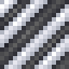 Gray on White Hazard Stripes icon