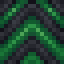 Green on Black Chevron icon