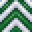 Green on White Chevron icon