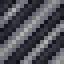 Light Gray on Black Hazard Stripes icon