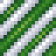 Lime on White Hazard Stripes icon