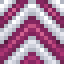 Magenta on White Chevron icon