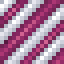 Magenta on White Hazard Stripes icon
