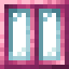 Magenta Two Pane Locometal Window icon