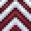 Maroon on White Chevron icon