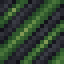 Olive Green on Black Hazard Stripes icon