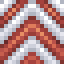Orange on White Chevron icon