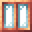 Orange Two Pane Locometal Window icon