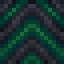 Pine Green on Black Chevron icon