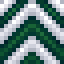 Pine Green on White Chevron icon
