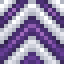 Purple on White Chevron icon