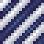Royal Blue on White Hazard Stripes icon