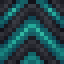 Turquoise on Black Chevron icon