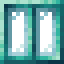 Turquoise Two Pane Locometal Window icon