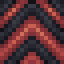 Vermilion on Black Chevron icon