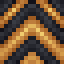 Yellow on Black Chevron icon
