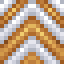 Yellow on White Chevron icon