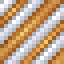 Yellow on White Hazard Stripes icon