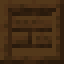 Small Dark Oak Plank Bricks Slab icon