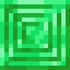 Striped Block of Emerald Slab icon