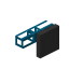 Cyan External Storage icon