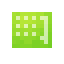 Lime Pattern Grid icon