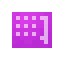Magenta Pattern Grid icon