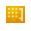 Orange Pattern Grid icon