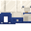 Blue Toilet icon
