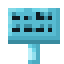 Blue Bioshroom Sign icon