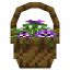 Bloom Basket Purple Pansies icon