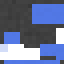 Simple Blue Light Bulb icon