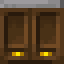 Dark Oak Cabinet with Stone Bricks Countertop icon