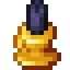 Gold Black Candle Holder icon