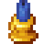 Gold Blue Candle Holder icon