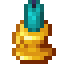 Gold Cyan Candle Holder icon