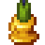 Gold Green Candle Holder icon