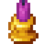 Gold Magenta Candle Holder icon