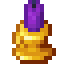 Gold Purple Candle Holder icon