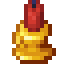 Gold Red Candle Holder icon