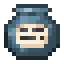 Labeled Empty Ceramic Jar Icon icon