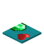 Cyan Trapped Trader Carpet icon